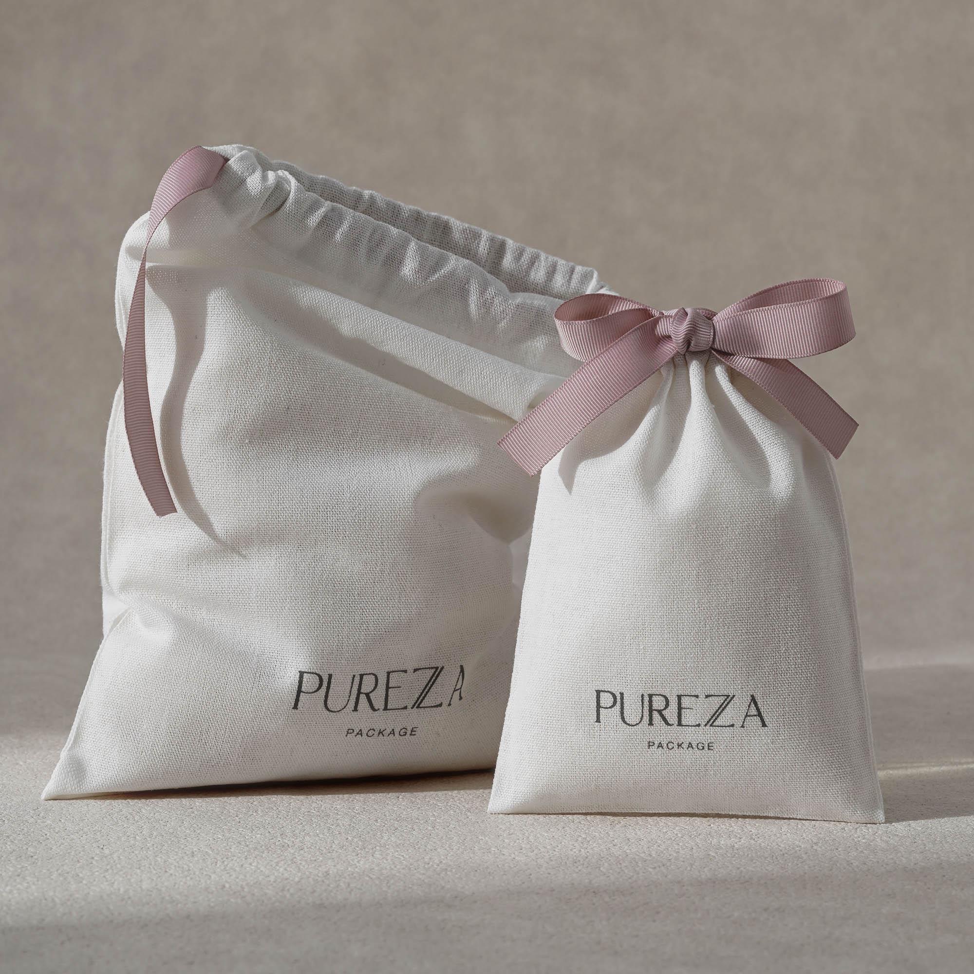 Bolsa de Algodón con Cordón, E - Luxury Skincare Packaging reseña y precio