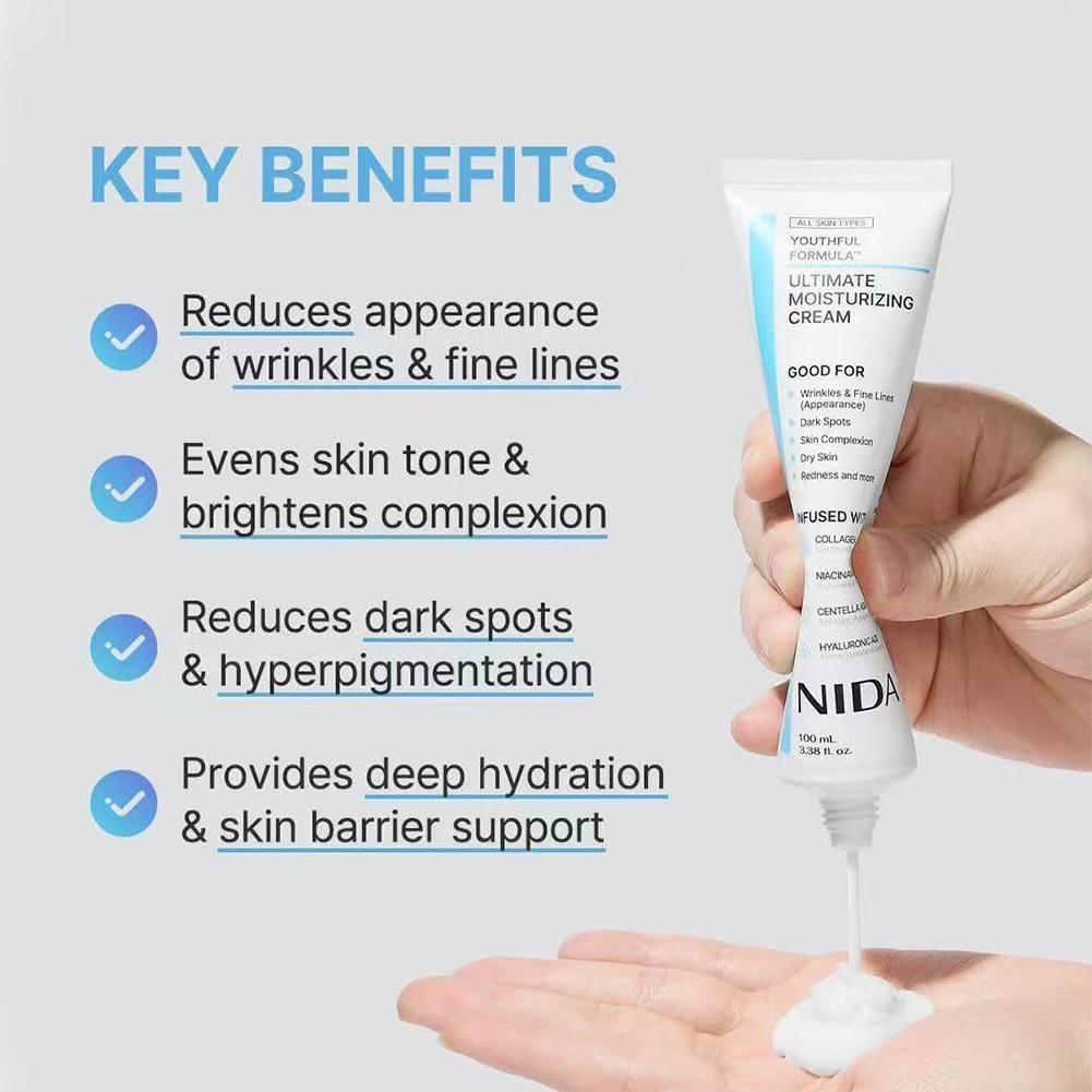 Crema Facial Hidratante NIDA c - Luxury Skincare Korea reseña y precio
