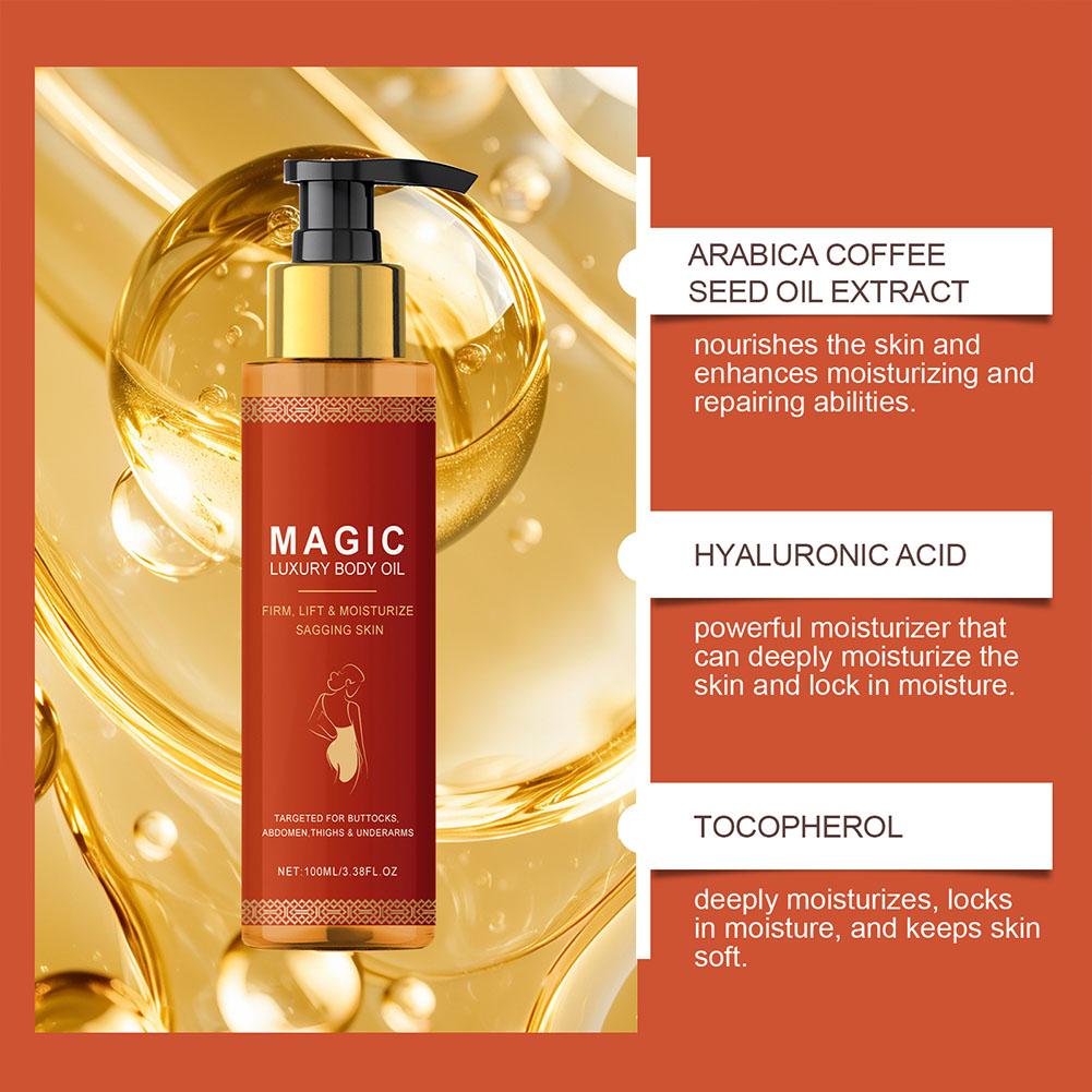 Aceite corporal mágico de lujo - Luxury Skincare & Spa Photos reseña y precio