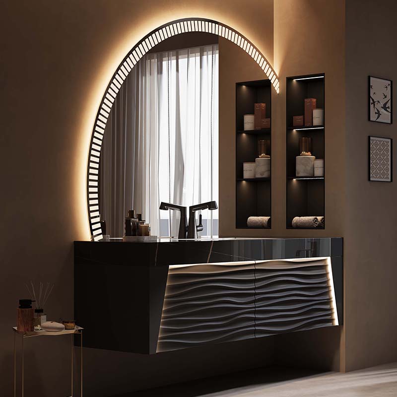 Mueble de baño pequeño de lujo - Luxury Skincare China reseña y precio