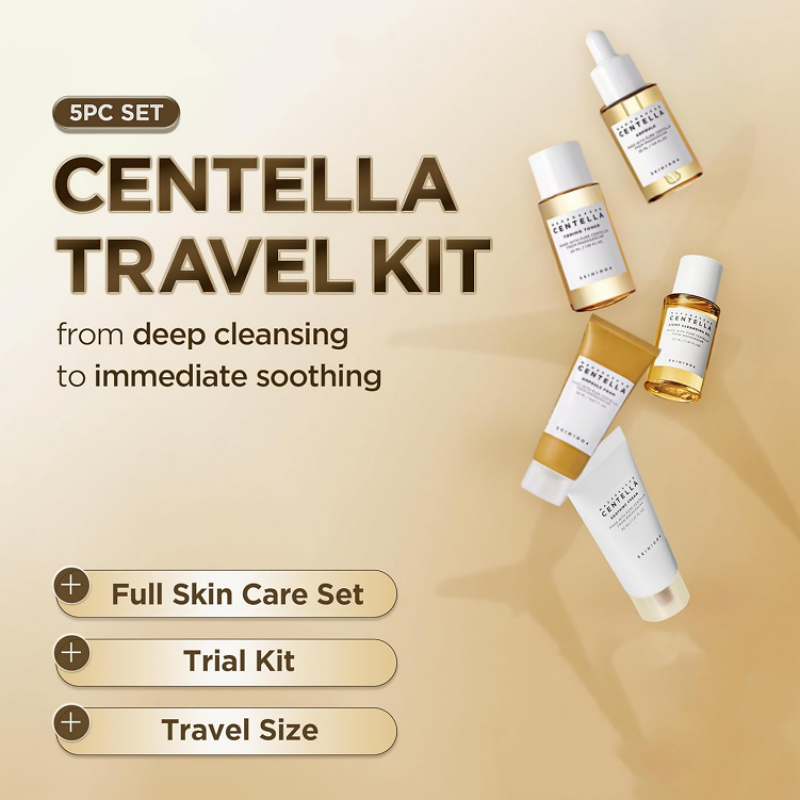 Kit de Viaje Coreano de Centel - Luxury Skincare Korea reseña y precio