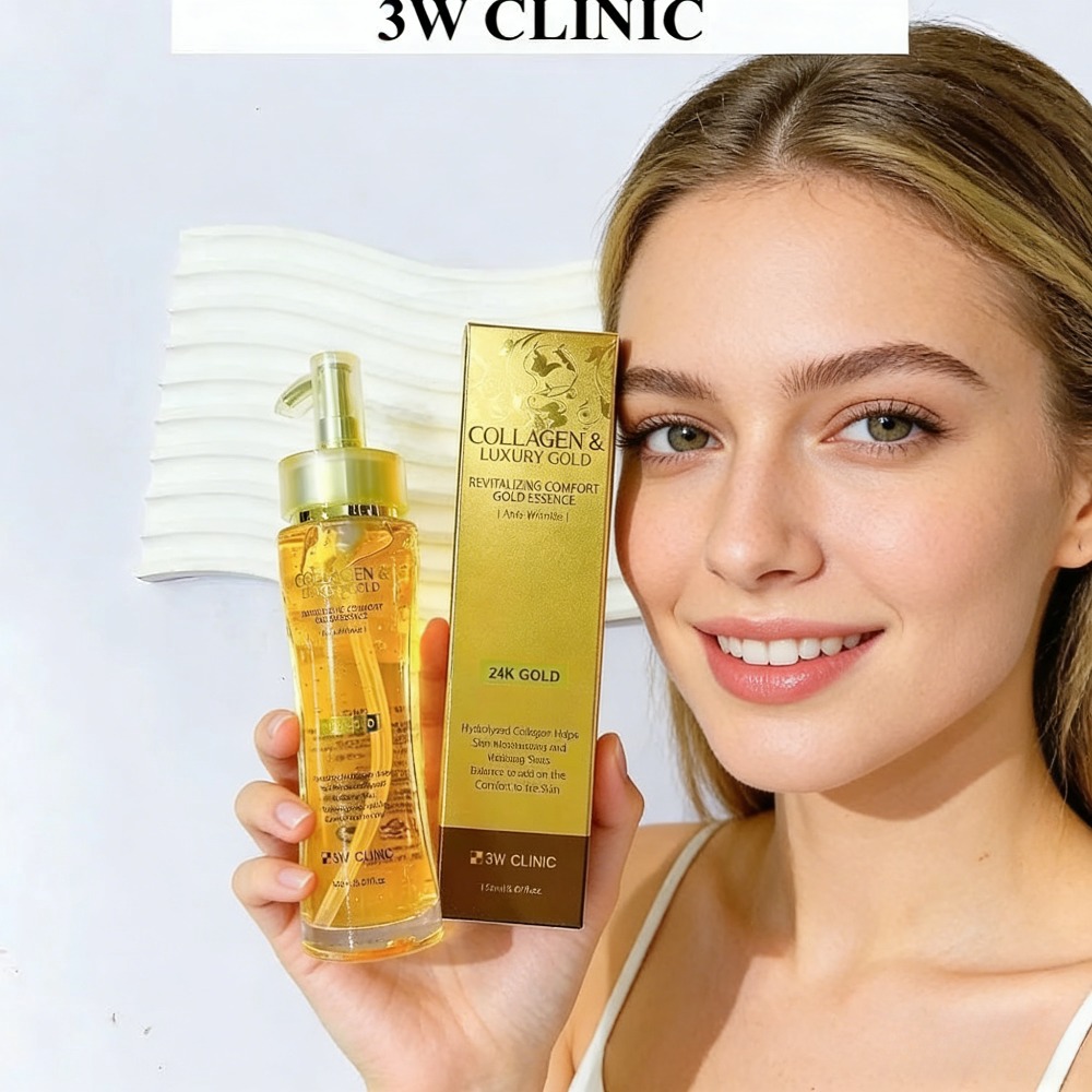 3WCLINIC Colágeno y Esencia de - Luxury Skincare Korea reseña y precio